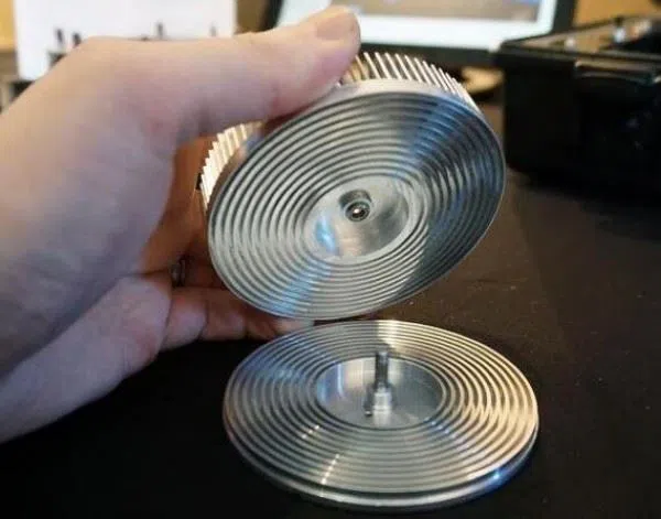 Air bearing heatsink structure