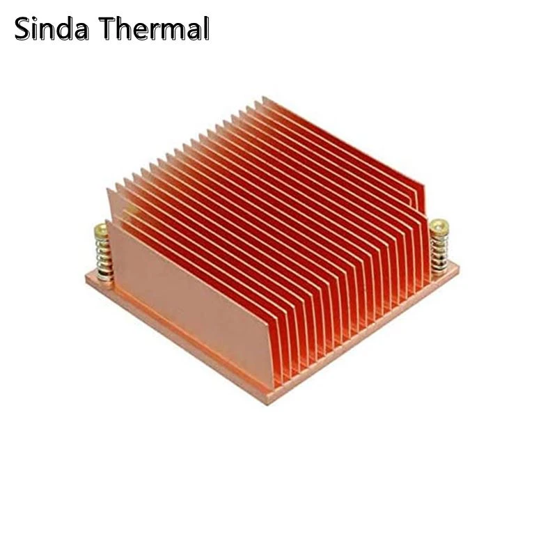 copper skiving fin heat sink copper skiving fin heat sink
