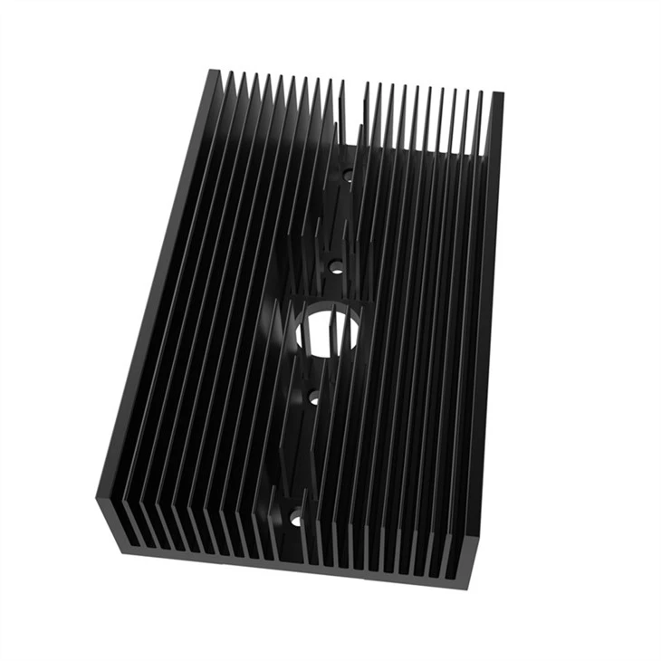 Aluminum Heat Sink Extrusions With Anodizing