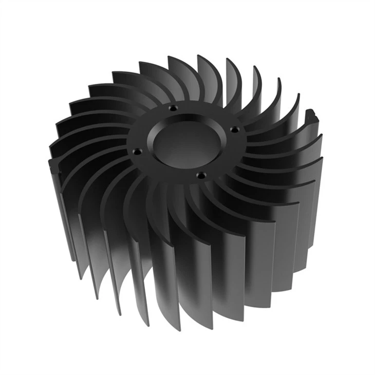 Aluminum Heat Sink Extrusions With Anodizing